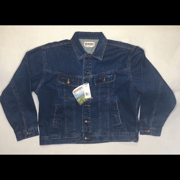 Wrangler Other - Wrangler Rugged Wear Denim Jean Jacket New w Tags